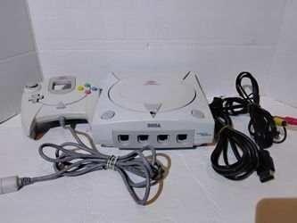 Sega Dreamcast Console With System, Controller, All Cords Working RARE