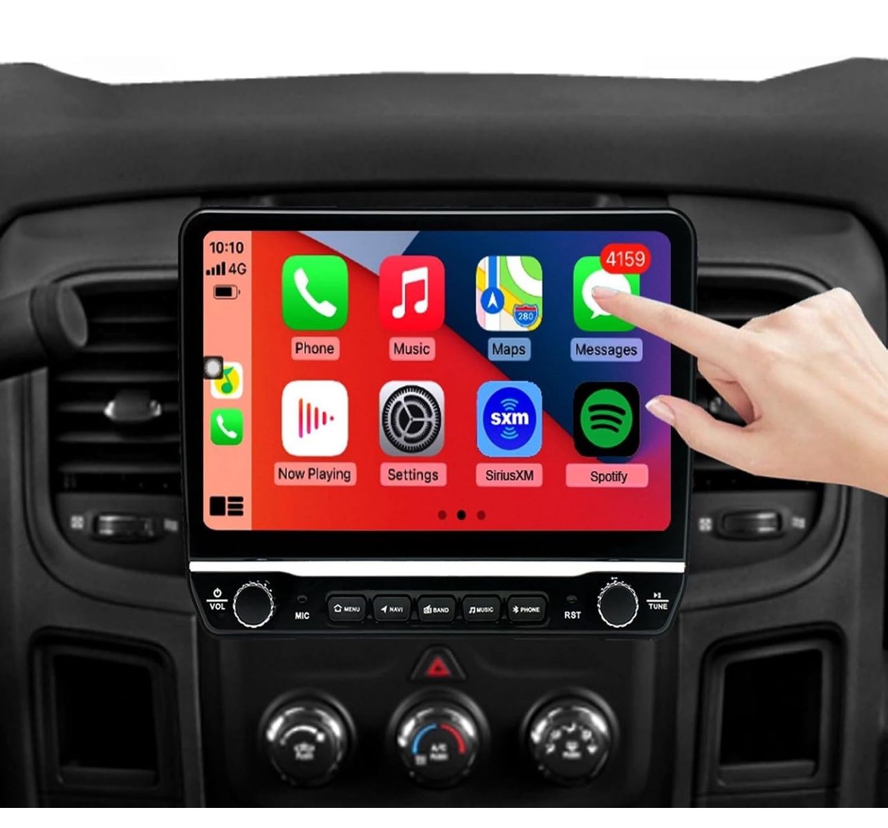 Dodge RAM 1500 Classic Radio Upgrade 2019-2024