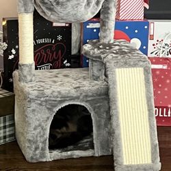 Cat Tree Tower And Scratcher