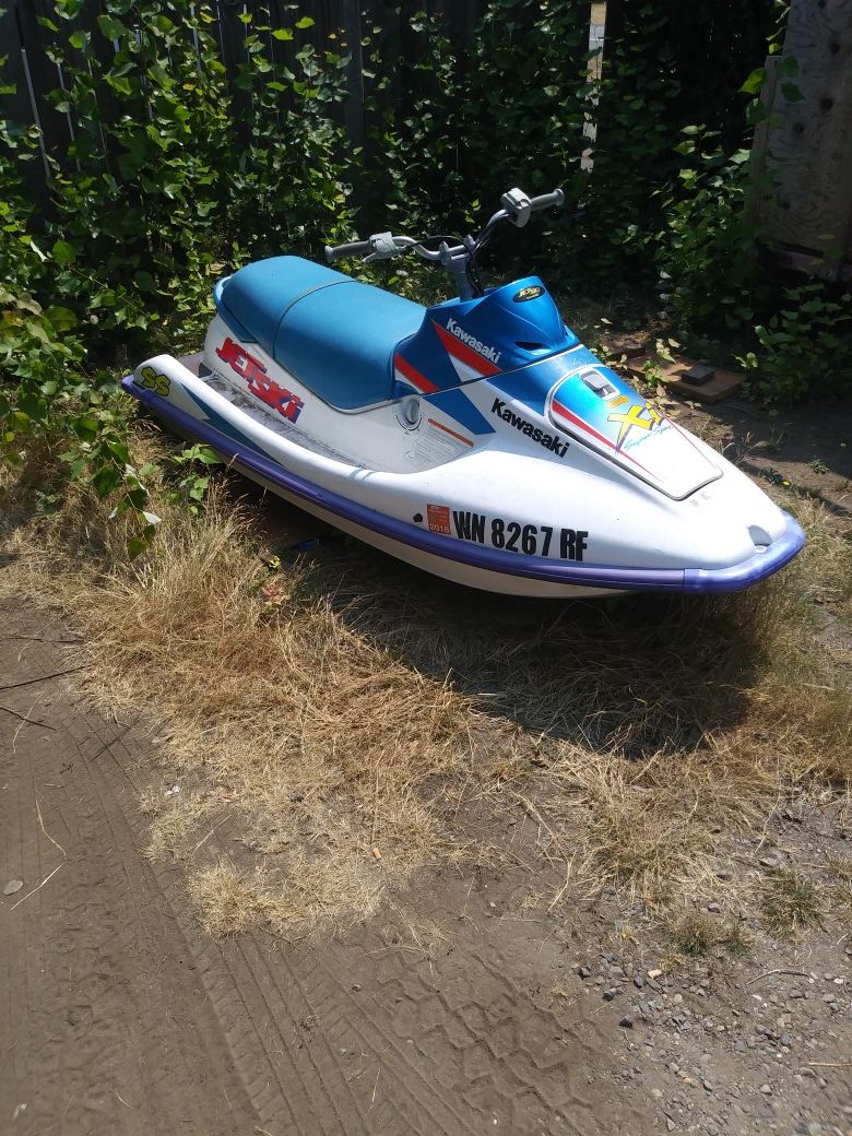 1996 Kawasaki XI SS 750 jet ski