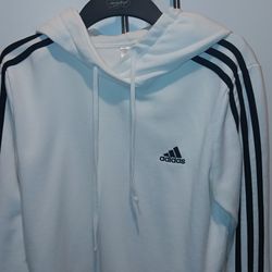 Adidas Cropped Hoodie Top