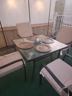 Outdoor patio set