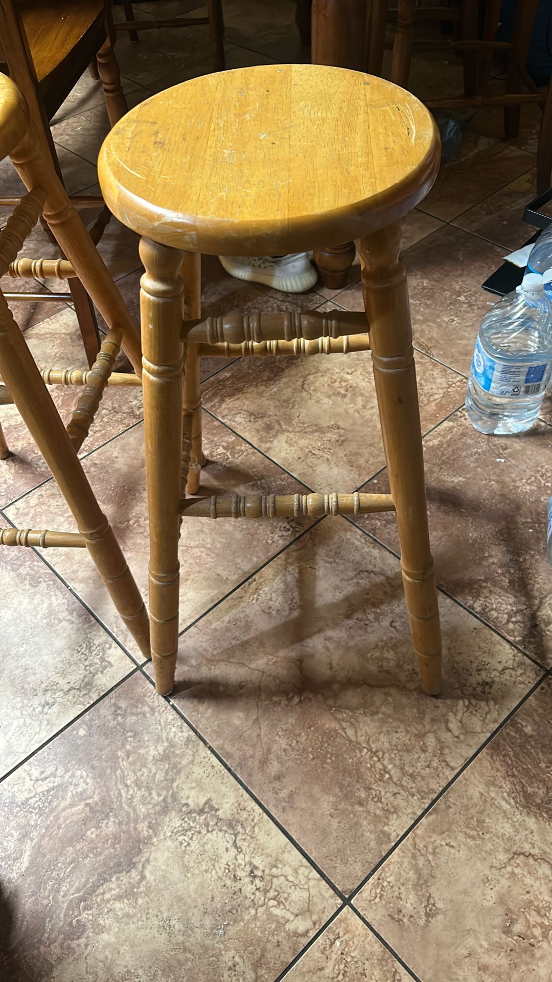 Bancos De Madera Muy Macizos