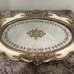 Vintage Mirror Tray