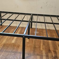 Black Metal Full Sized Bed Frame