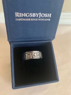RingsByJosh Handmade Floral Band Ring