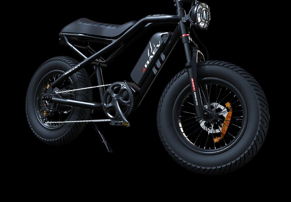 Ebike Raev Bullet V2 Black New In Box Electric Motorcycle