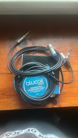 Blucoil Audio Premium XLR Microphone Cable 10ft