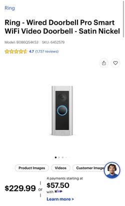 Ring Wired  Doorbell Pro