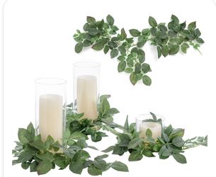 Ling’s Moment Rose Leaf Garland Wreath