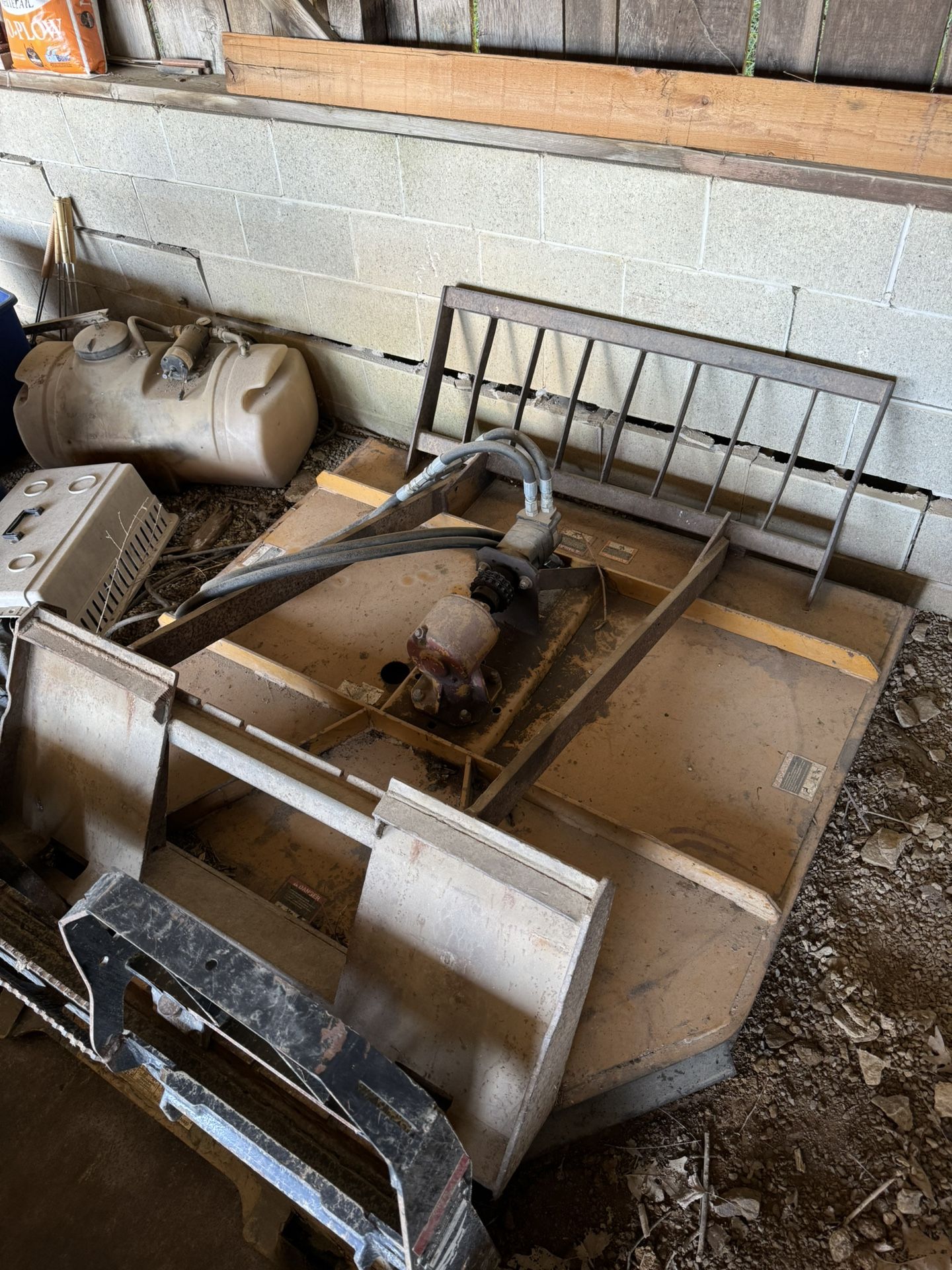 Brush Hog Skid Steer Attachment