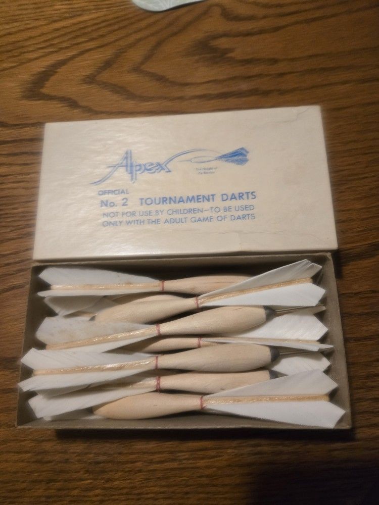 (12) Apex #2 Tournament Darts $35.00