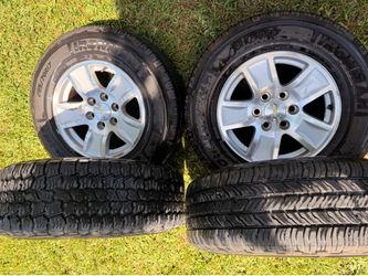 Used Chevy stalk rim and tire