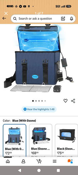 UVC Sanitizer Ozone Box