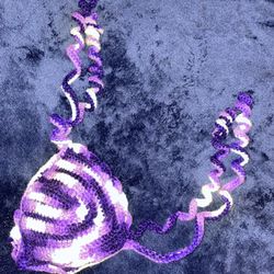 Crochet Bra Knitted To Fit B Cups And Lower 