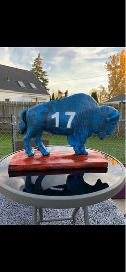 The Josh Allen Buffalo statue