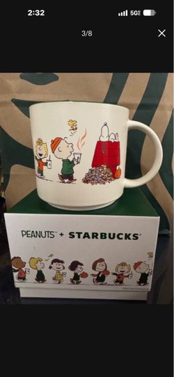 Starbucks x Peanuts Ceramic Mug with Box