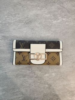 Women's Brown & Beige Long Wallet Clutch – Multi Card Slots – New