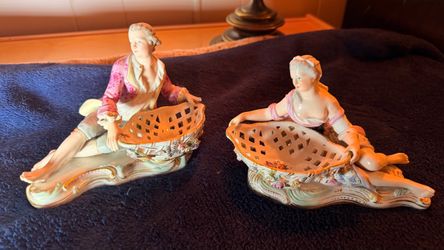 G. Cappé Italy Ceramic Boy & Girl Pair – Pastorino/Pastorina 99035/99036, 1959