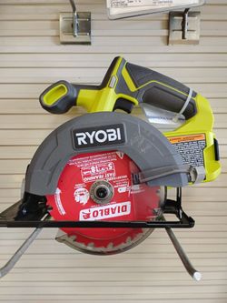Ryobi 18v Cordless 5 1/2" Circular Saw with Battery and Charger