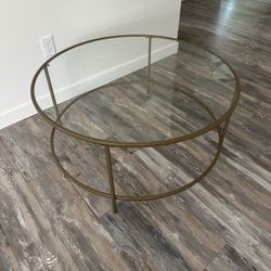 Round Glass Coffee Table