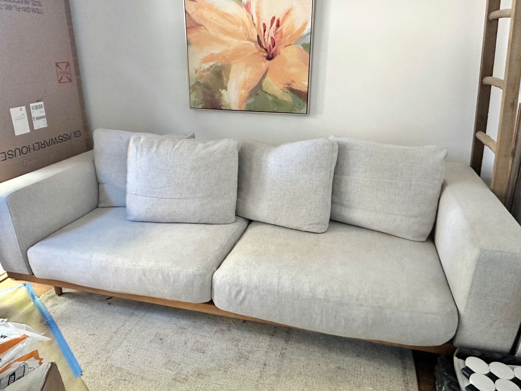 Beautiful West Elm Newport Couch