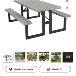 Picnic Table Foldable