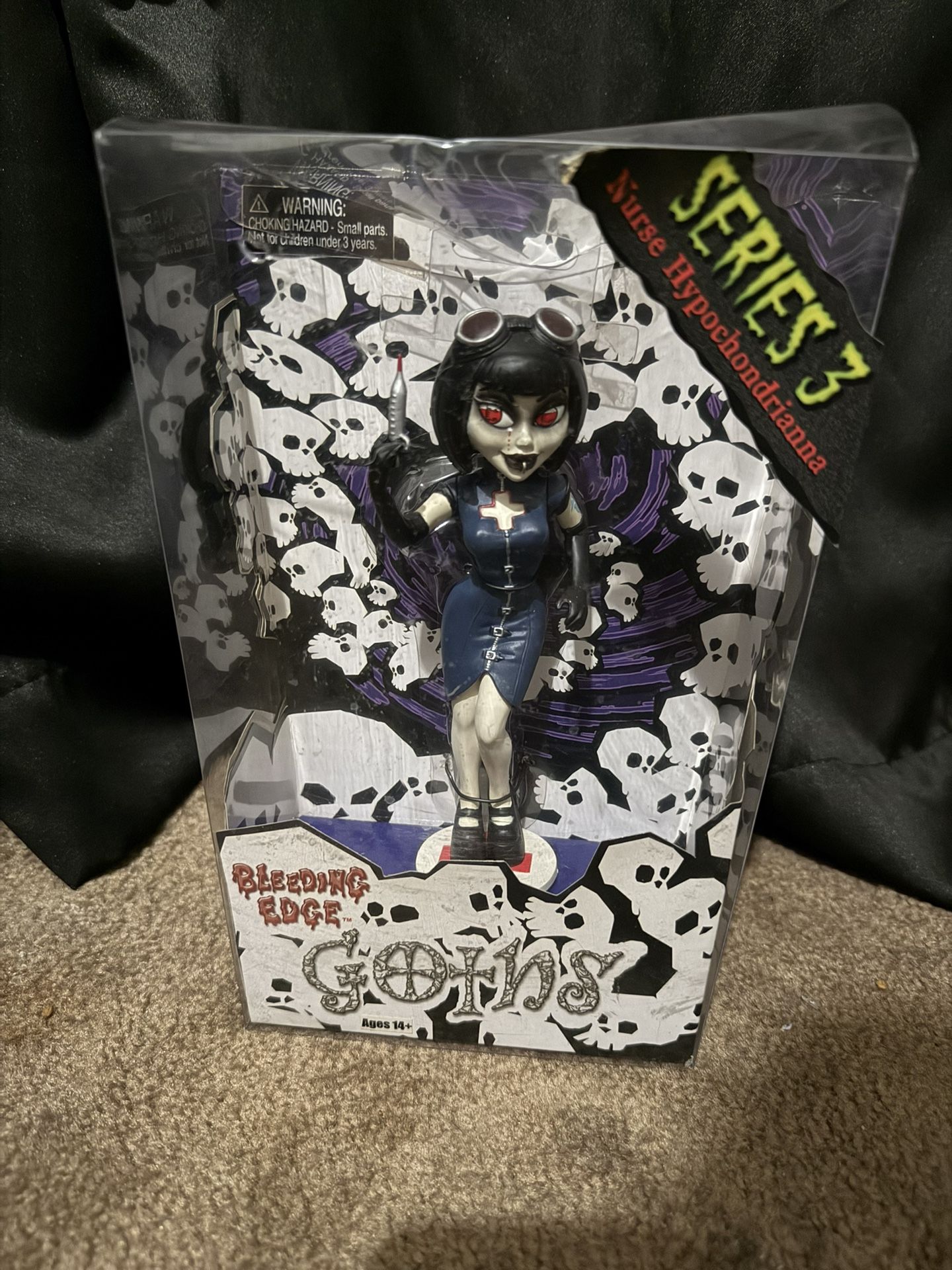 Bleeding Edge Goth Figurine Toy Series 3 Collectible