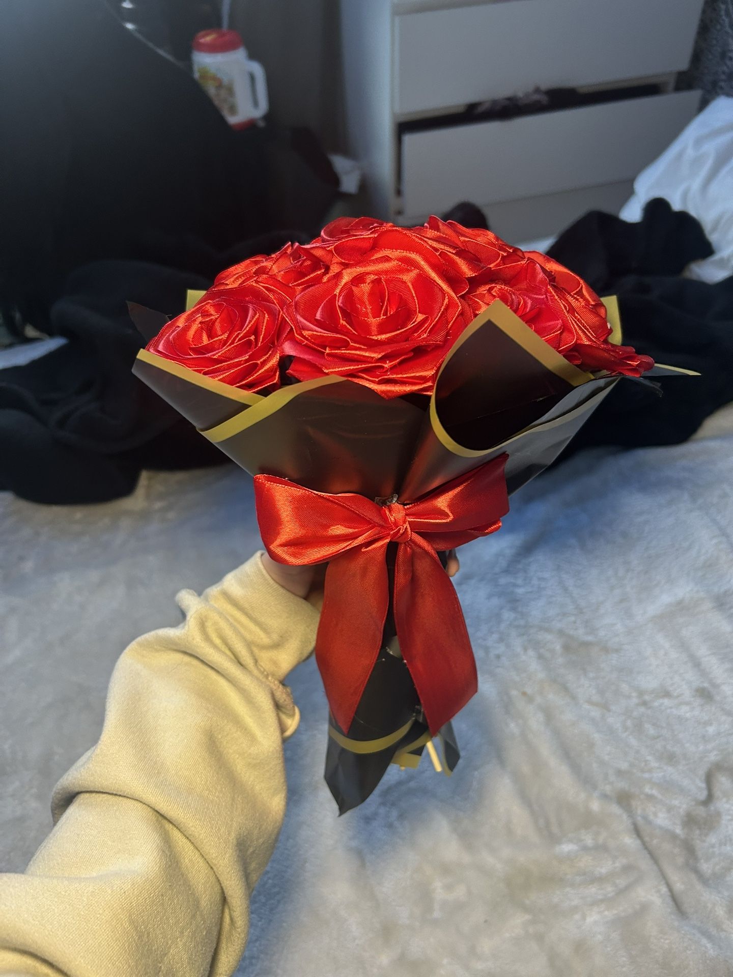 Red Bouquet of Flowers