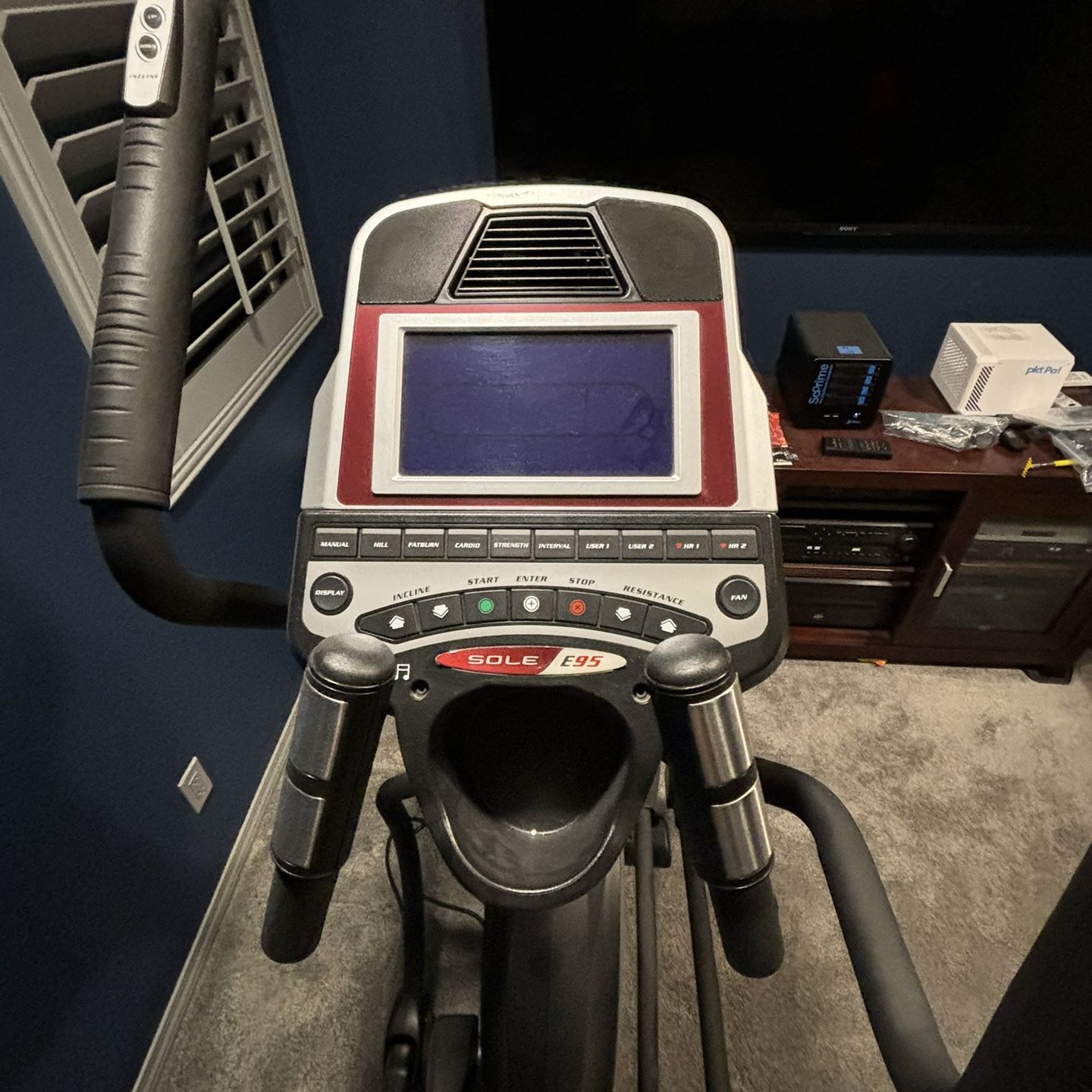 Sole E95 Elliptical Home Gym Exercise Treadmill Machine