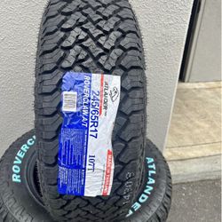 New Tires 245/65R17 Atlander Roverclaw AT For Sale, FINANCE AVAILABLE