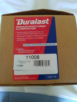 Duralast Alternator