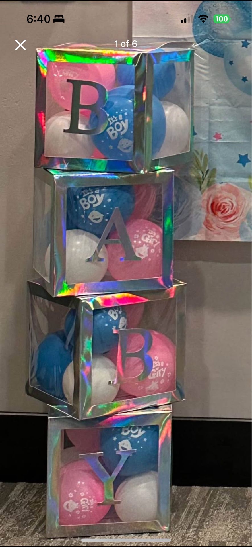 Transparent Party Boxes