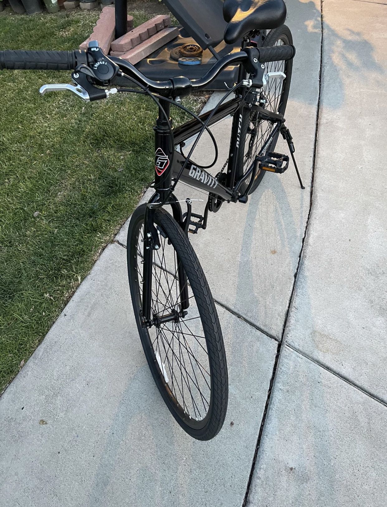 Gravity Dutch Express 7 Speed Hybrid City Commuter Bicycle