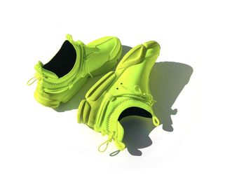 John Geiger Hyper Volt Yellow Yeezy Nike Adidas Sneakers