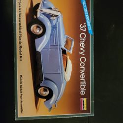 37 Chevy Convertible Plastic Modle Kit