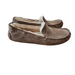 UGG Men's Olsen Slipper Moccasin Loafer Chestnut Suede - Size 13