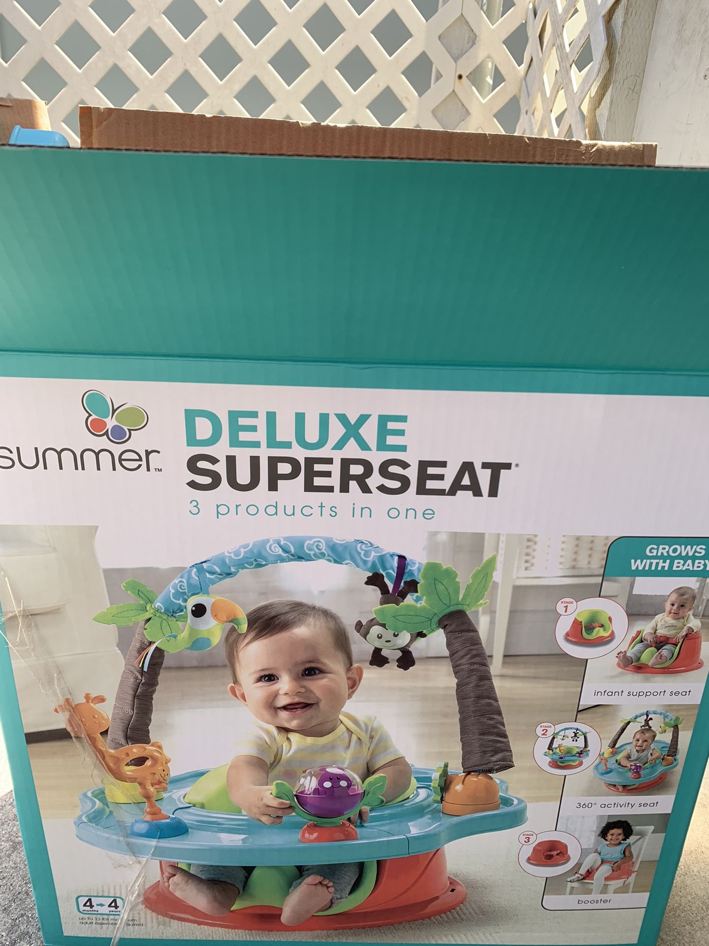 Booster Activity Baby Seat