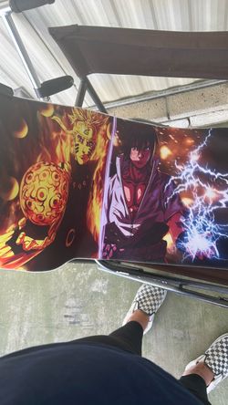 Naruto LED desk mat
