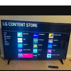 LG 55” TV Great Condition W/ Remote