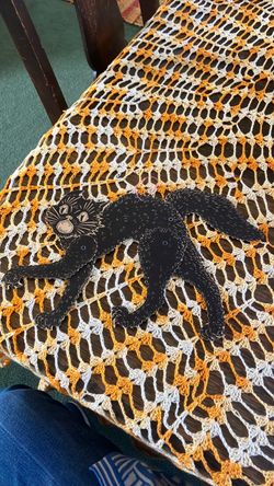 Vintage, double-sided , jointed jointed legs and tail