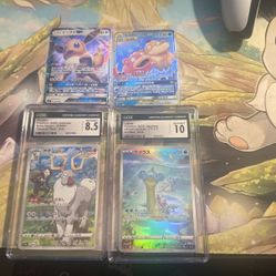 pokemon slabs and cards 