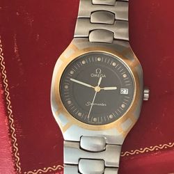 OMEGA, Seamaster POLARIS,  G Genta integrated bracelet, MENS 33x37 mm