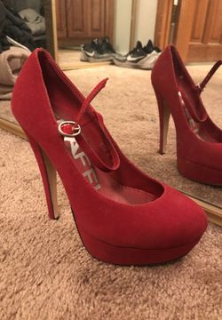 Cute Red Velvet Heels!