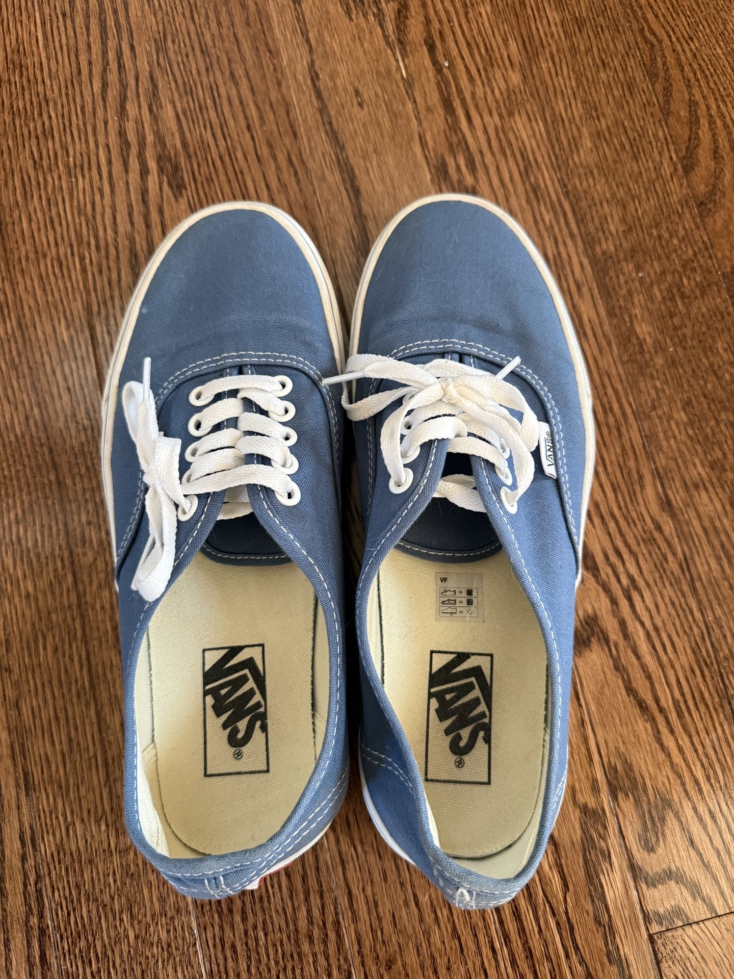 Blue Vans Sheos