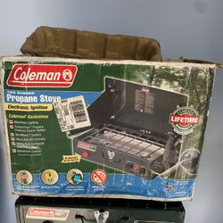 Coleman Triton+ 2-Burner Propane Camping Stove,