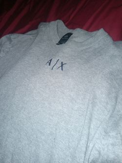 Armani Exchange Grey Sweater