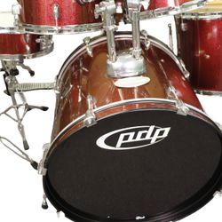 PDP Drum Set with Cymbals & MAPEX Drum Throne – Complete 5-Piece Kit