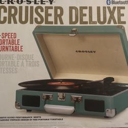 Portable Turntable With Bluetooth 