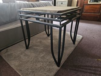 Small metal table